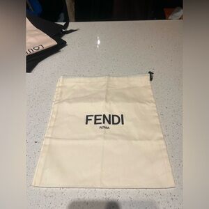 Fendi dust bags 11 x 13
